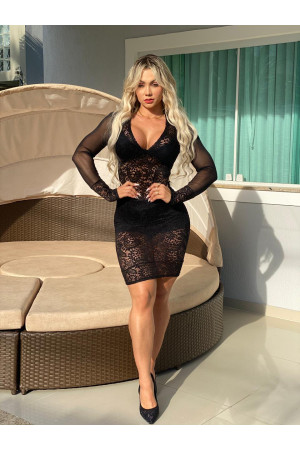 Vestido Fernanda Renda